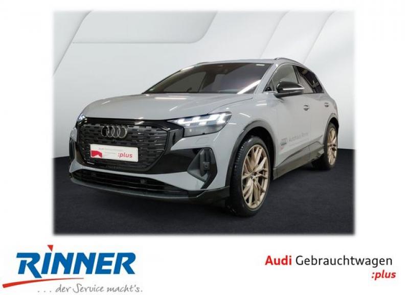 AUDI  Q4 e-tron 55 e-tron quattro SONOS/Lenkradheizung, Kieselgrau