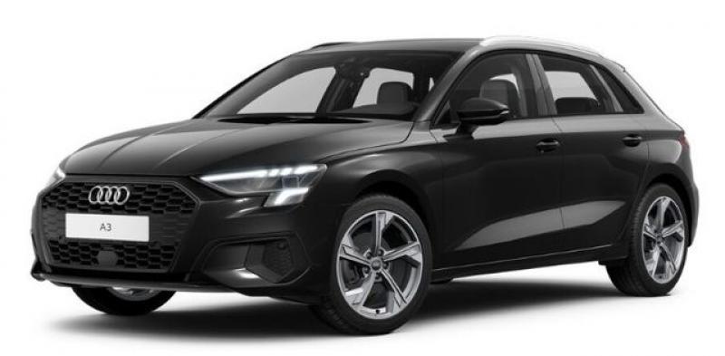 AUDI  A3 Sportback 35 TFSI S-tronic+LED+Navi+PDC+SHZ, Mythosschwarz Metallic