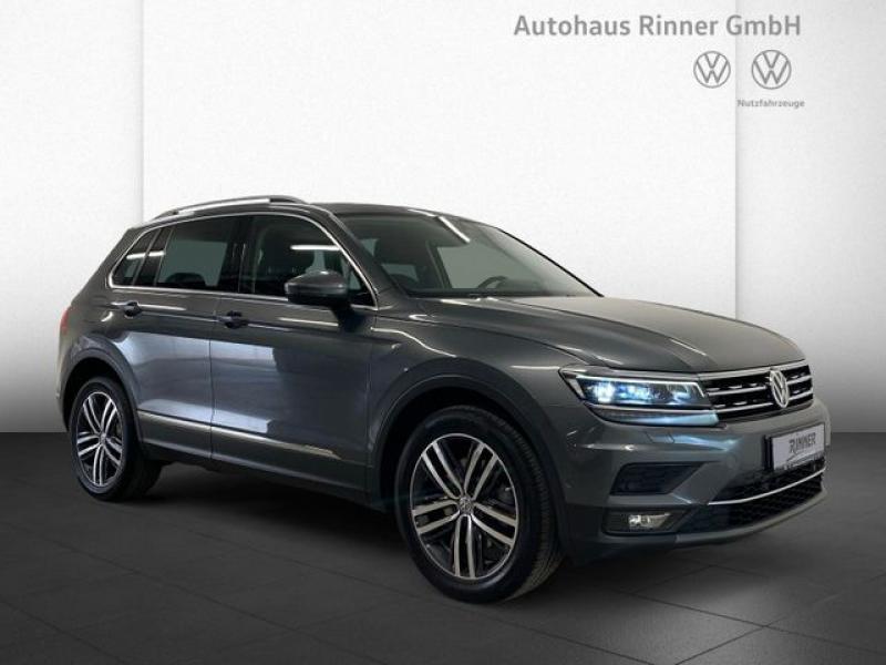 VW  Tiguan Highline 2,0 TSI 132kW 4Motion, Indiumgrau Metallic