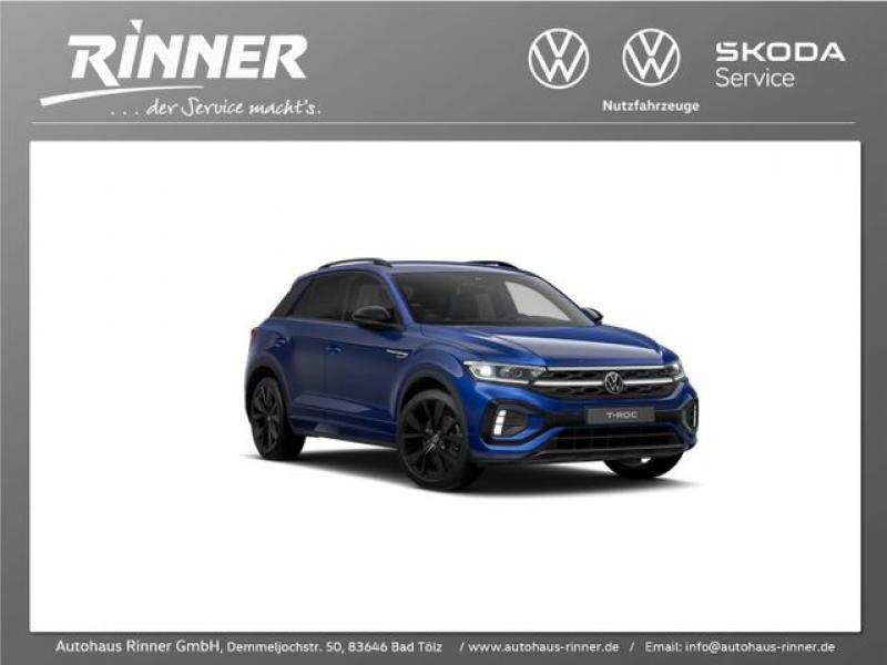 VW  T-Roc R-Line 4Motion 2.0l TSI 140kW DSG/AHK/NAVI, Lapiz Blue Metallic