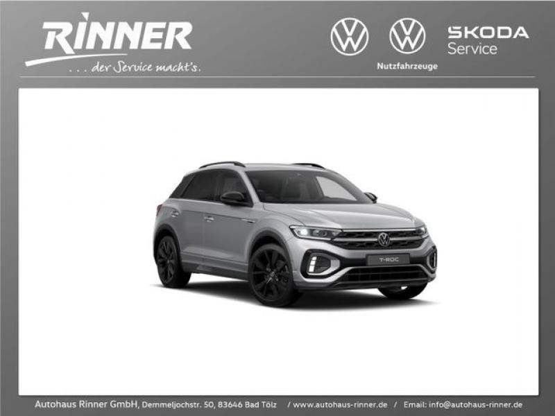 VW  T-Roc R-Line 4Motion 2,0l TSI 140kW DSG/Navi/AHK, Pyritsilber Metallic