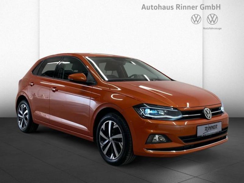 VW  Polo Highline 1,0l TSI 85kW DSG/NAVI/ACC/LED/LM, Energetic Orange Metallic