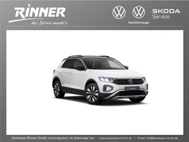 VW  T-Roc GOAL 1.5 l TSI OPF 110 kW (150 PS) DSG, Pure White