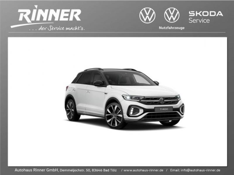 VW  T-Roc R-Line 2.0l TSI 4MOTION 140 kW (190PS) DSG, Pure White