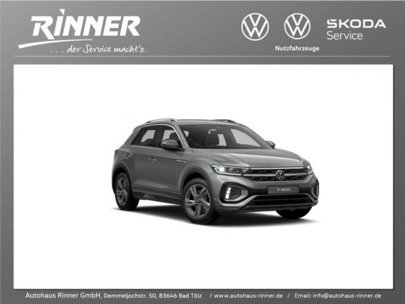 VW  T-Roc R-Line 2.0 l TSI 4MOTION 140kW (190PS) DSG, Indiumgrau Metallic