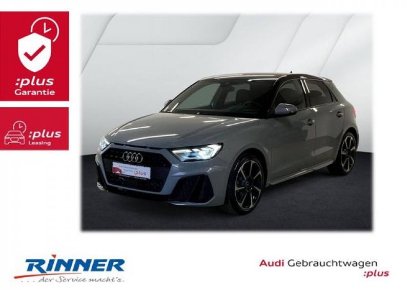 AUDI  A1 Sportback 35 TFSI 2xS line+Navi+LED+ACC+PDC+, Pfeilgrau Perleffekt/Mythosschwa