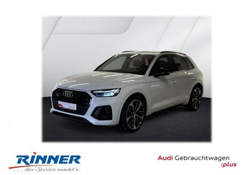 AUDI  SQ5 TDi quattro Matrix+Pano+ACC+HUD+beh.WSS+360°, Gletscherweiß Metallic