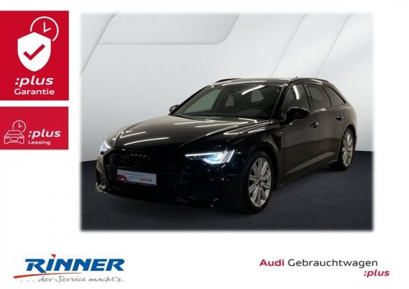 AUDI  A6 Avant 50 TDI quattro S line+Matrix+Pano+360°, Mythosschwarz Metallic