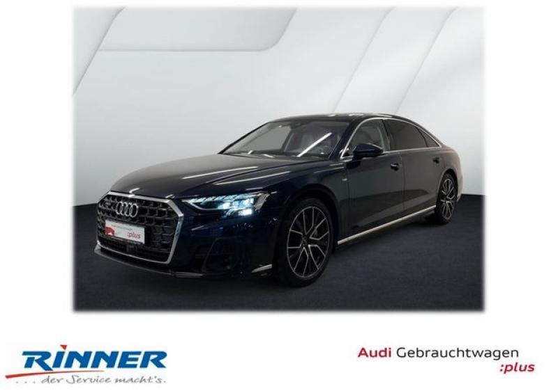 AUDI  A8L 55 TFSI quattro 2xS line+Matrix+Bildschirme, FIRMAMENTBLAU