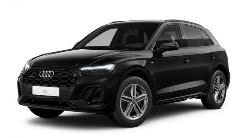 AUDI  Q5 45 TFSI quattro S line+Matrix+360°+ACC+AHK, Mythosschwarz Metallic