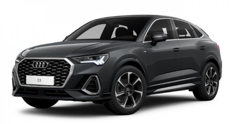 AUDI  Q3 Sportback 35 TFSI 2xS line+Pano+RFK+ACC+19", Daytonagrau Perleffekt