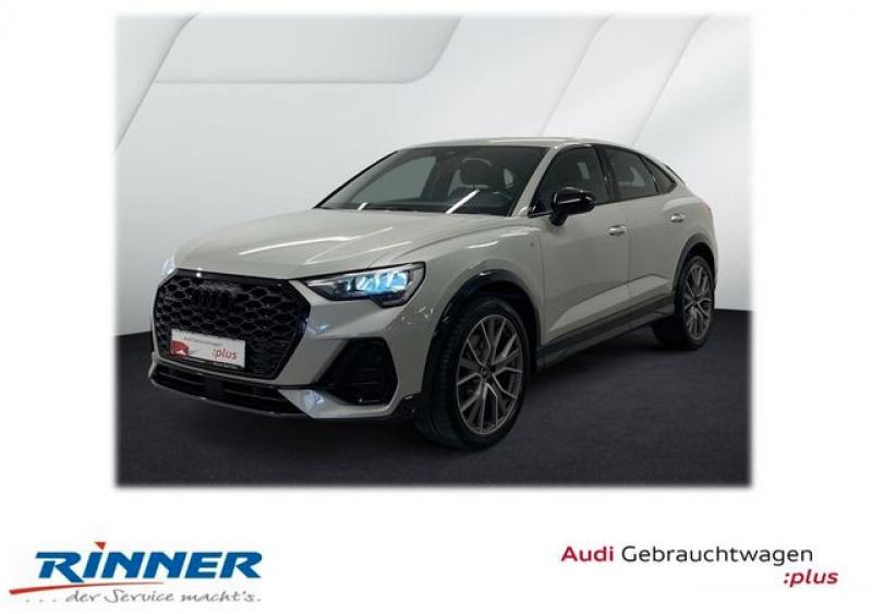 AUDI  Q3 Sportback 40 TDI quattro 2xS line+LED+RFK+Nav, TAUSILBER
