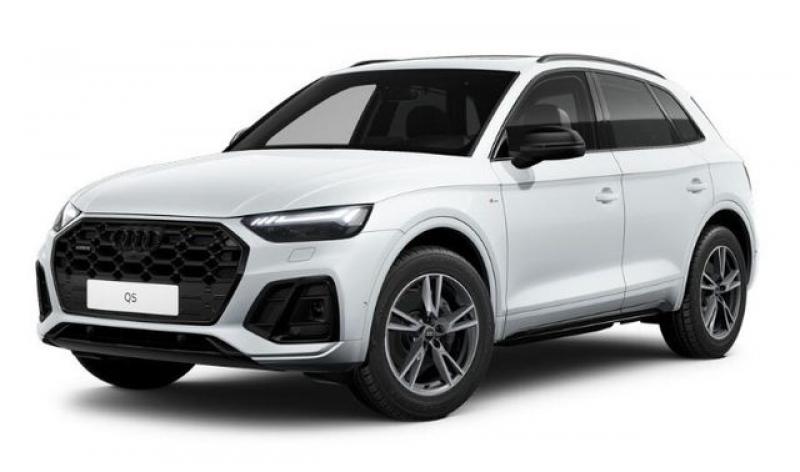 AUDI  Q5 40 TFSI quattro S line+Matrix+Pano+HUD+360°, GLETSCHERWEISS