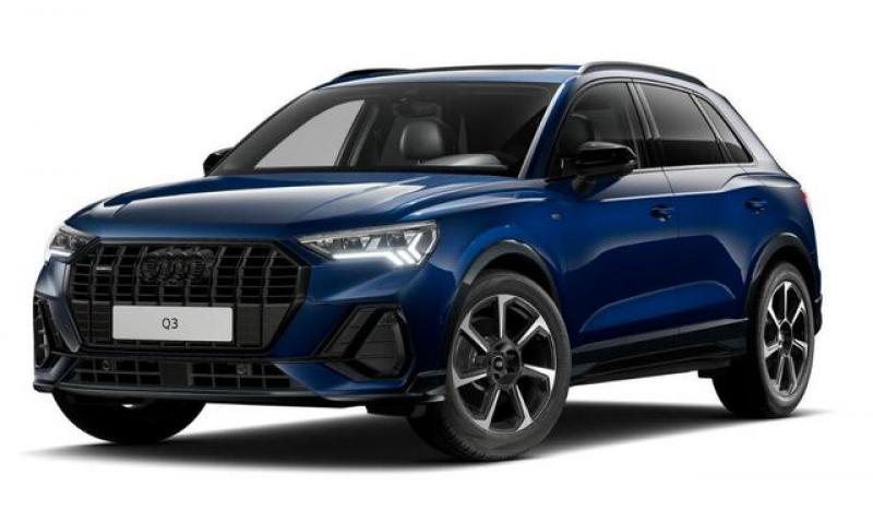 AUDI  Q3 40 TFSI quattro S line/SONOS/PANO/MATRIX-LED, Navarrablau Metallic