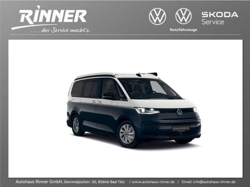 VW  T7 California Coast 2,0l TDI 110 KW DSG, Candy-Weiß / Starlight Blue Met.