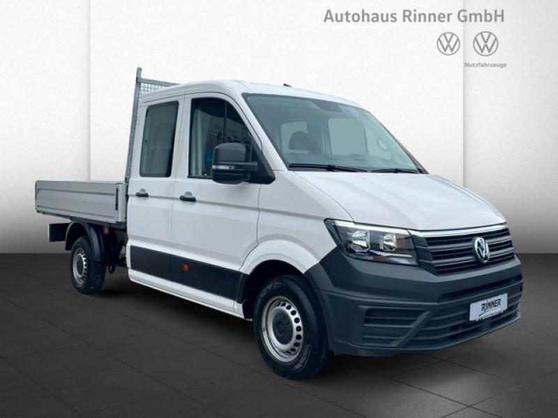 VW  Crafter Pritsche DOKA 2,0 TDI 103kW, CANDYWEISS