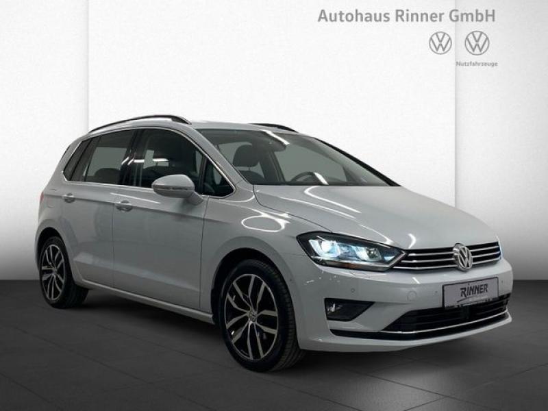 VW  Golf Sportsvan Highline 1,4l TSI 110kW DSG, WHITE SILVER
