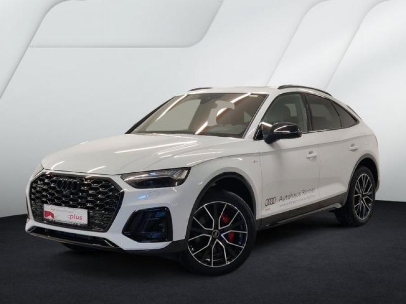 AUDI  Q5 Sportback 55 TFSIe quattro S line/B&O/HuD/ACC, Gletscherweiß Metallic