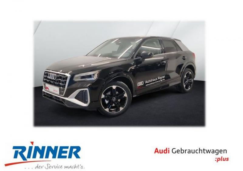 AUDI  Q2 35 TFSI S line/Matrix LED, Mythosschwarz Metallic